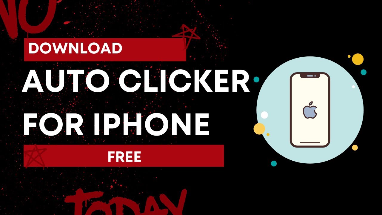 Automatic Clicker for iPhone iPad, Phone Screen Device Speed