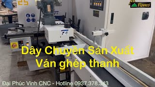 Sản xuất Gỗ theo dây chuyền, năng suất cao. Xưởng sơ chế phôi hiện đại WM-516GH / 521GH WM-600AFJ2