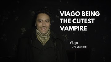 viago being the cutest vampire for 2 minutes straight