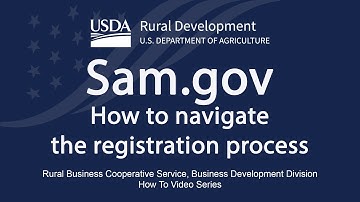 Sam.gov – How to navigate the registration process