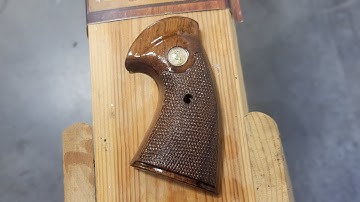 Colt Python Grips refinish update