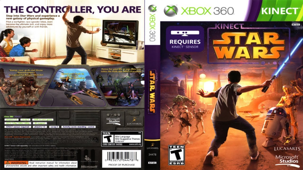 Kinect : Star Wars (2012) - Full Gameplay | XBOX 360 | Kinect