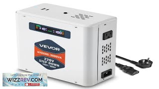 VEVOR Step Down Voltage Converter 3000VA Heavy Duty Voltage Power Converter 220V