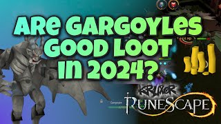 Are Gargoyles good Loot in 2024? Easy Low Level Money Making | Runescape 3