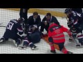 Nedorost gets seriously injured after Golyshev hit