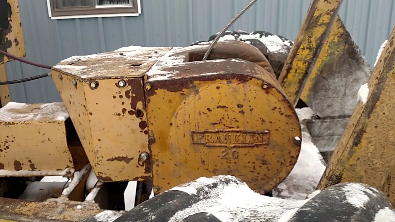 Franklin Skidder for sale - YouTube