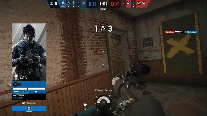 The worst ace you will ever see R6