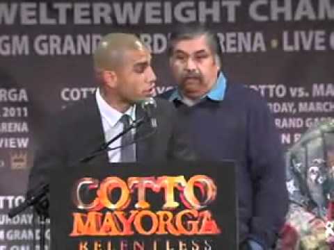 Cotto vs Mayorga Press Conference