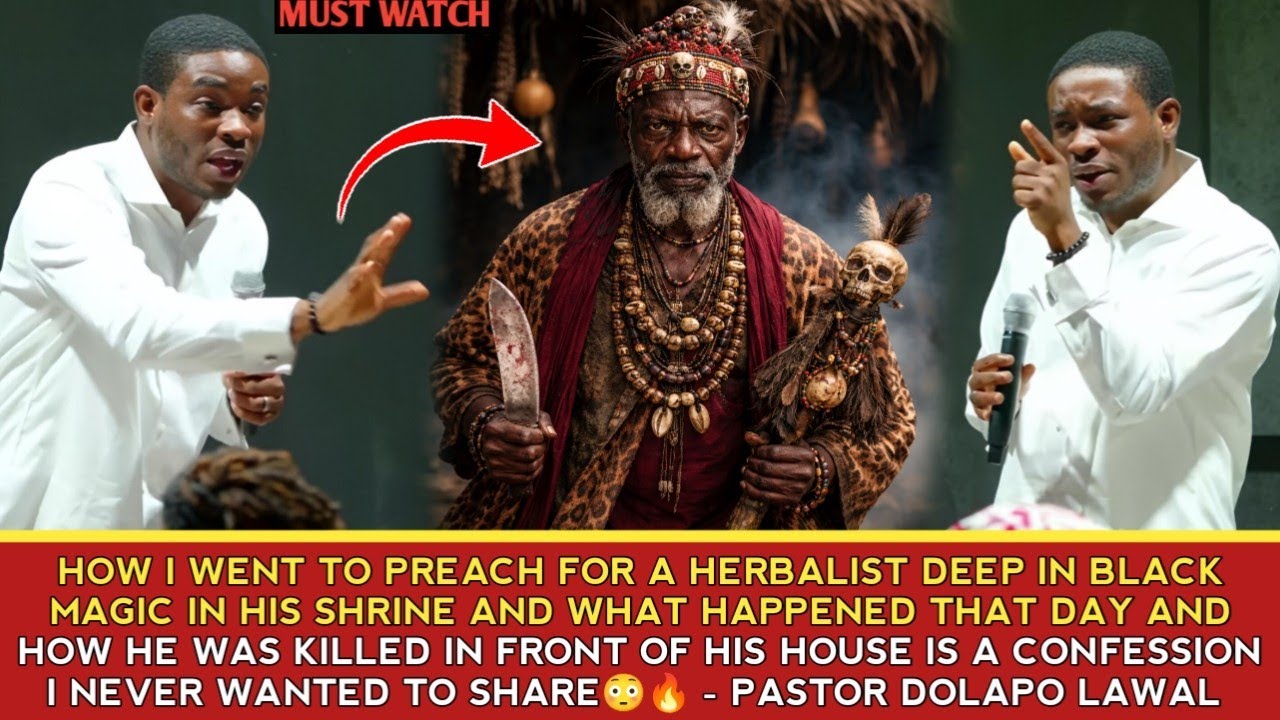 HOW I WENT TO PREACH FOR A HERBALIST IN HIS SHRINE AND WHAT LATER HAPPENED TO ME🔥😳- PASTOR DOLAPO