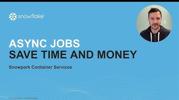 Snowpark Container Services Async Jobs