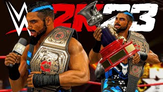 WWE 2K23 MyRISE - I STOLE THE NXT CHAMPIONSHIP BELT AND RETURNED TO WWE [EP.8]