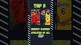Famous Top 5 Richest Athletes of All Time 💰🔥 | You Won’t Believe #1 #top5 #richestathletes Net Worth