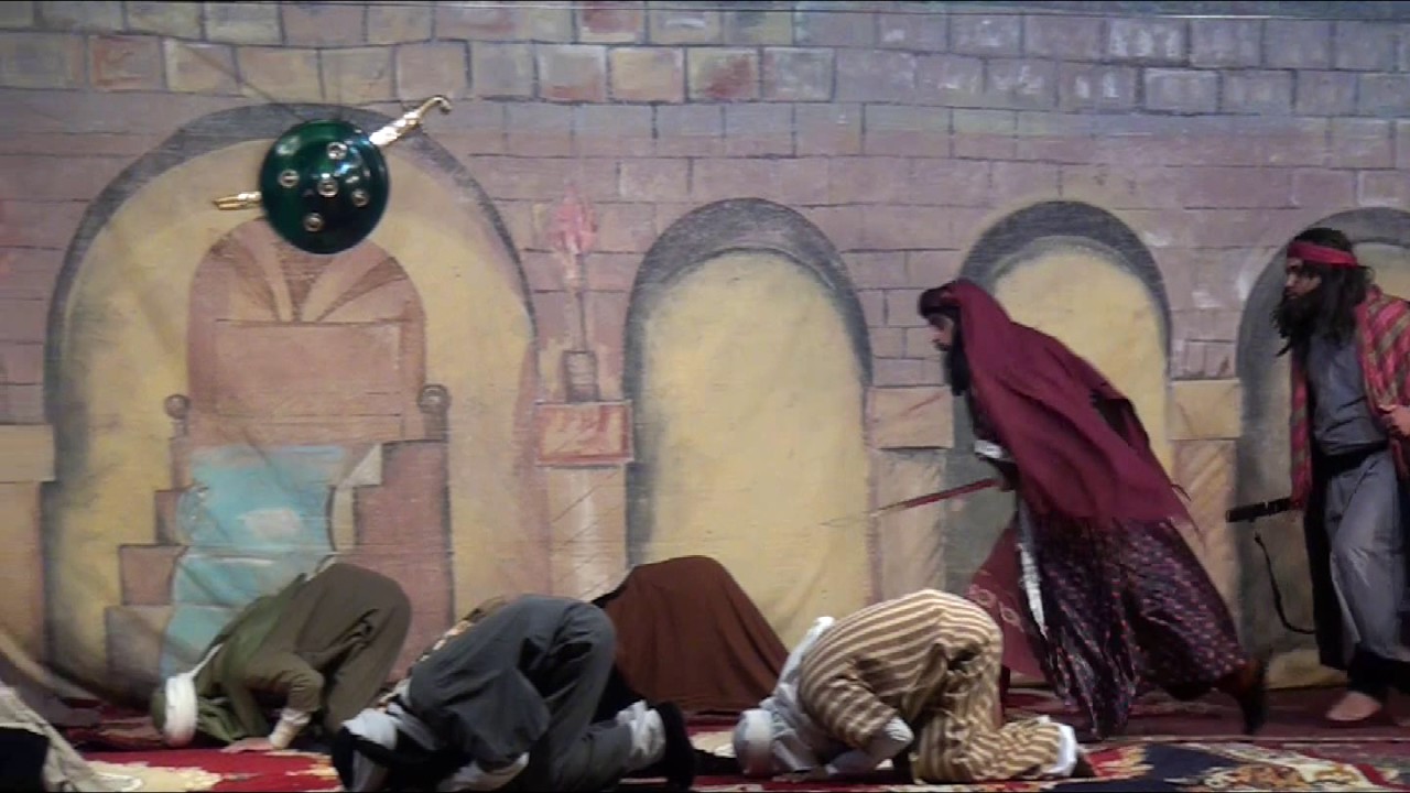 تشابية إستشهاد الإمام علي(ع) هيئة الطفوف الحسينية من محافظة البصرة كرمة علي