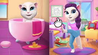 Talking Tom Angela 2 | TITTO ANGELA AND JULIA ANGELA FREND screenshot 5