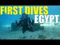 FIRST Scuba Dives in RED SEA Of Egypt - Egypt Diving Adventure