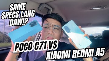XIAOMI REDMI A5 VS POCO C71: WHICH ONE TO BUY?