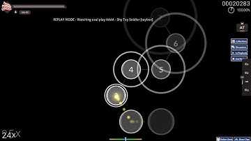 osu! 6 digit hits insanely spaced streams