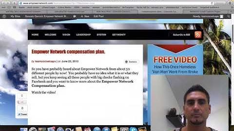 How to write a blog post in Empower Network