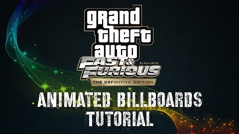 Animated Billboards Tutorial