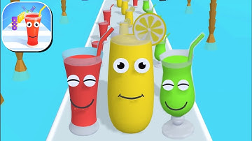 Juice Run ‐ All Levels Gameplay Walkthrough (iOS, Android)