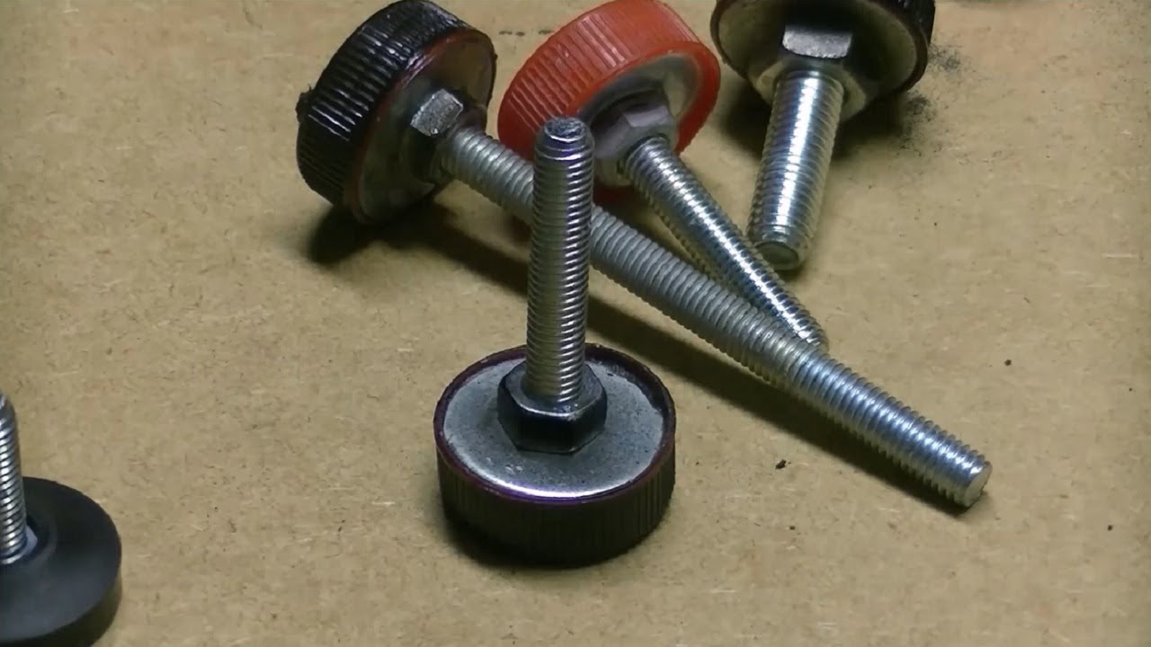 estoy de acuerdo con apaciguar Asado TORNILLOS APRIETE RÁPIDO PEQUEÑOS HOMEMADE KNOBS 2 - YouTube