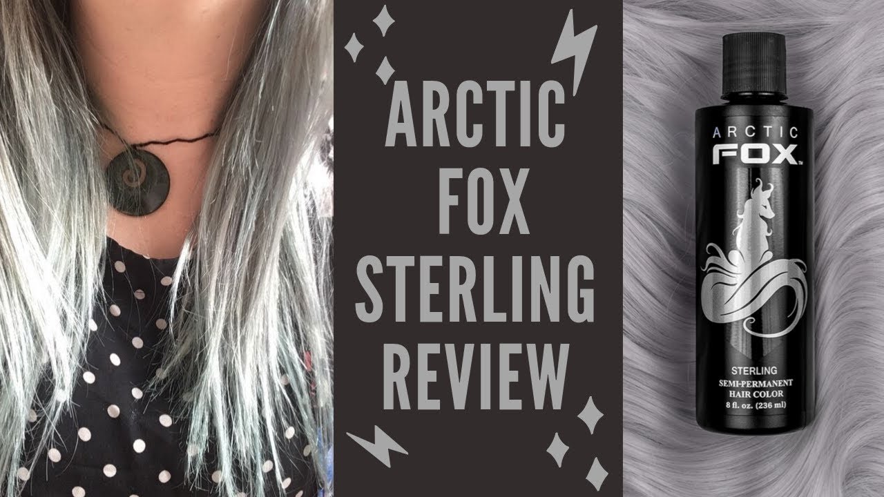 Arctic Fox Sterling Silver Hair Dye Review! 