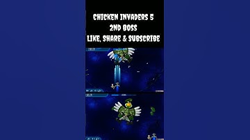 Chicken Invaders 5 : 2nd Boss / Red eye gaming / Full Gameplay on Youtube Channel