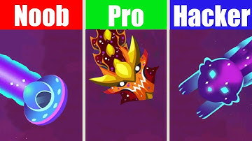 Snake.io NOOB VS PRO VS HACKER In New Event Snakes In Space 2