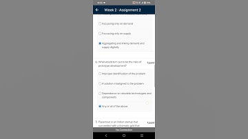 NPTEL WEEK 2 ANSWERS FOR ENTREPRENEURSHIP COURSE 23#entrepreneurship #nptel2023 #nptelcourseanswers