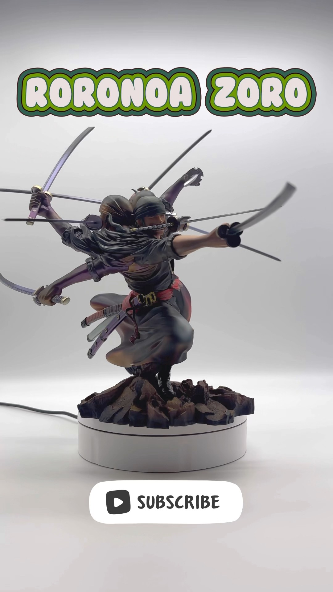 4K:P.O.P】Roronoa Zoro P.O.P WA-MAXIMUM Asura Unboxing
