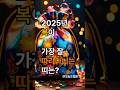 2025년 복이 자연스럽게 따라다니는 띠 TOP5 고정댓글12띠한줄요약