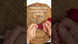 Want to Learn Crochet Fast? Try This!- Cherry #crochet