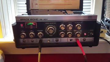 ROLAND SPACE ECHO RE-201 Demonstration