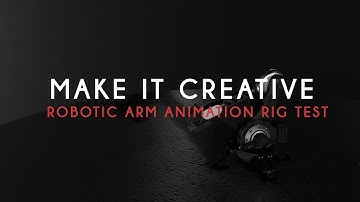 Robotic Arm | Animation Rig Test | After Effects + Element 3D + Duik
