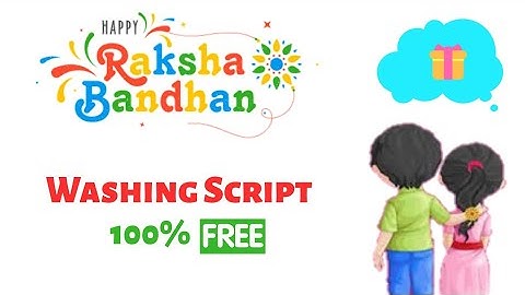 Happy Raksha Bandhan Wishing Script 2019 || 100% Free
