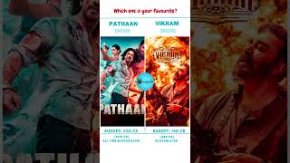 Pathaan vs?Vikram Box Office Collection || Movie Comparison shorts ytshorts viral @hz_movies