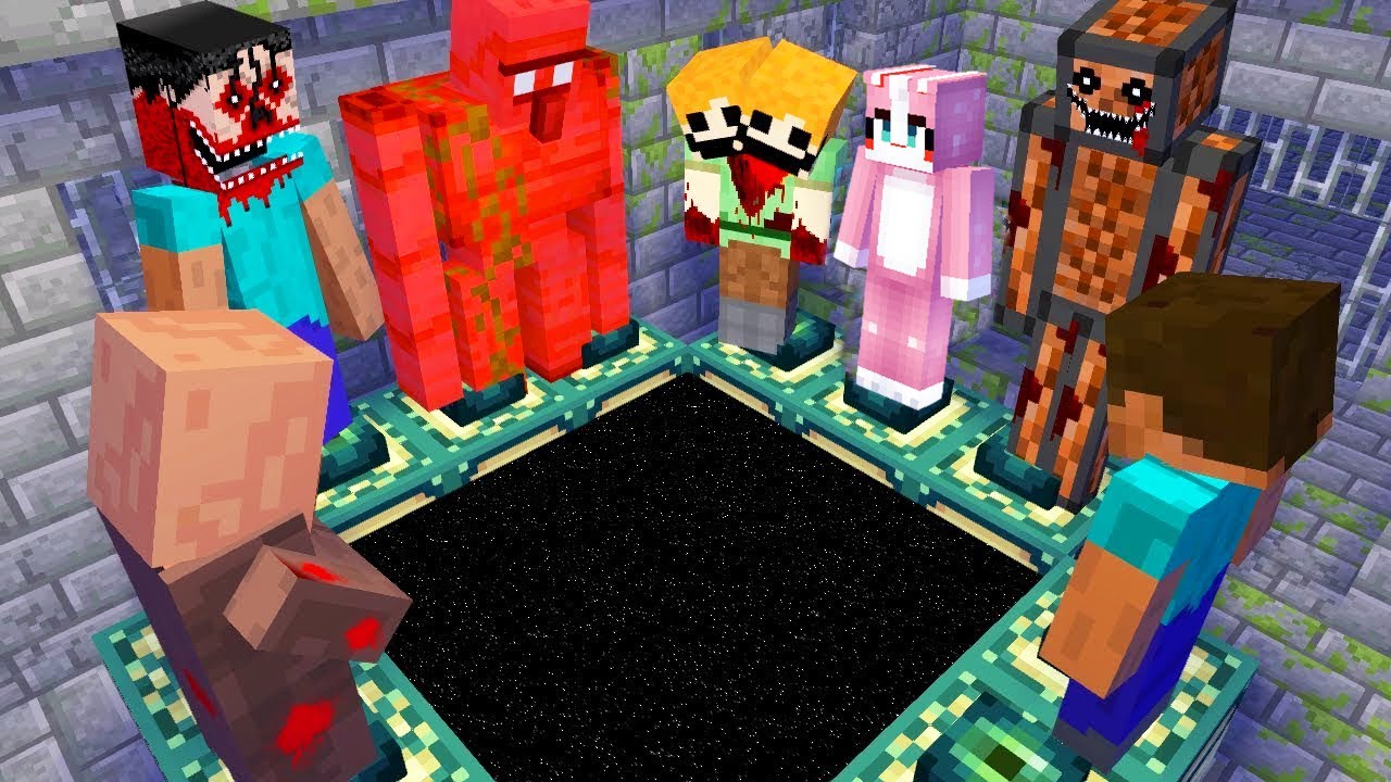 Minecraft 收服麥塊『恐怖都市傳說』的怪物們變成夥伴！？目標是打敗終界龍🔥