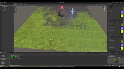 Unity URP vertex color blend shader