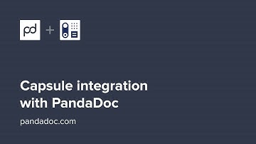 PandaDoc and Capsule Integration