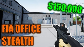 FIA Office Heist STEALTH Guide (One Armed Robber TIPS/TRICKS)