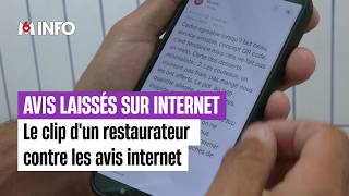 Le Clip Dun Restaurateur Contre Les Avis Négatifs Sur Internet