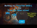 Attaching the ToupTek OAG-L to the ToupTek filter wheel ( but I find a backfocus problem).