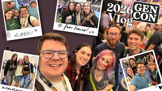 Gen Con 2026 Vlog! | Games, events, expo hall & more!