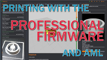 Printing with the Professional firmware and AML