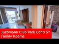 Обзор семейных номеров в Justiniano Club Park Conti 5*, 2020