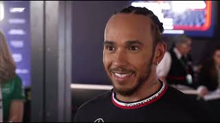 Lewis Hamilton Post Race interview Bahrain Grand Prix #f1 #lewishamilton