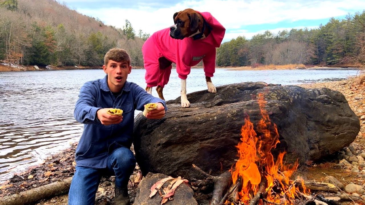 *PEACEFUL* Nature Riverside Breakfast Burritos (Upstate Cooking