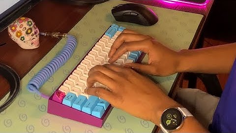 564 & KBD67 Rev2 Custom Build Typing Sounds