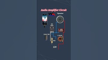 Audio Amplifier Circuit #audioamplifier #diyelectronics #electricalwork
