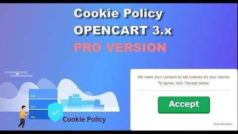 cookie policy opencart 3.x